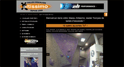 Desktop Screenshot of altissimo-escalade.com
